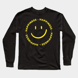 HAPPINESS Long Sleeve T-Shirt